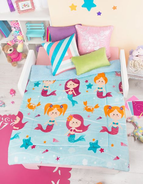 Cobertor Infantil Sirenitas