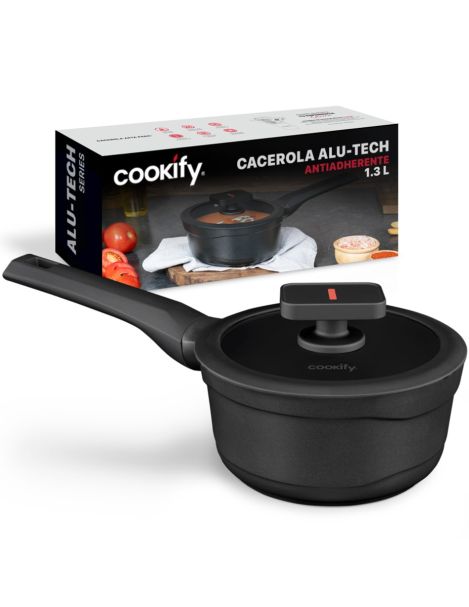 Cacerola con tapa de Aluminio Fundido 16 cm