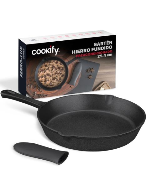 Sartén de Hierro Fundido 25.4 cm
