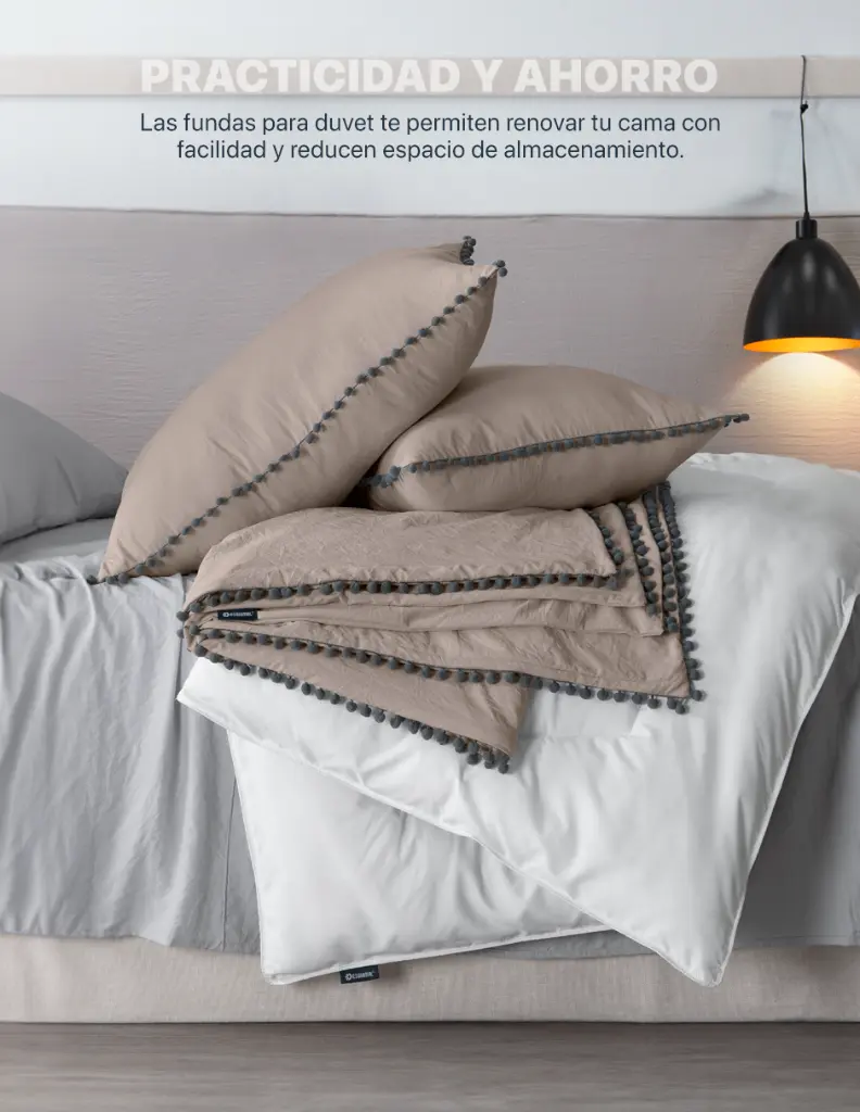 Esquimal-Funda-Duvet-Microfibra-Pompones-Cafe-Gris-02.webp