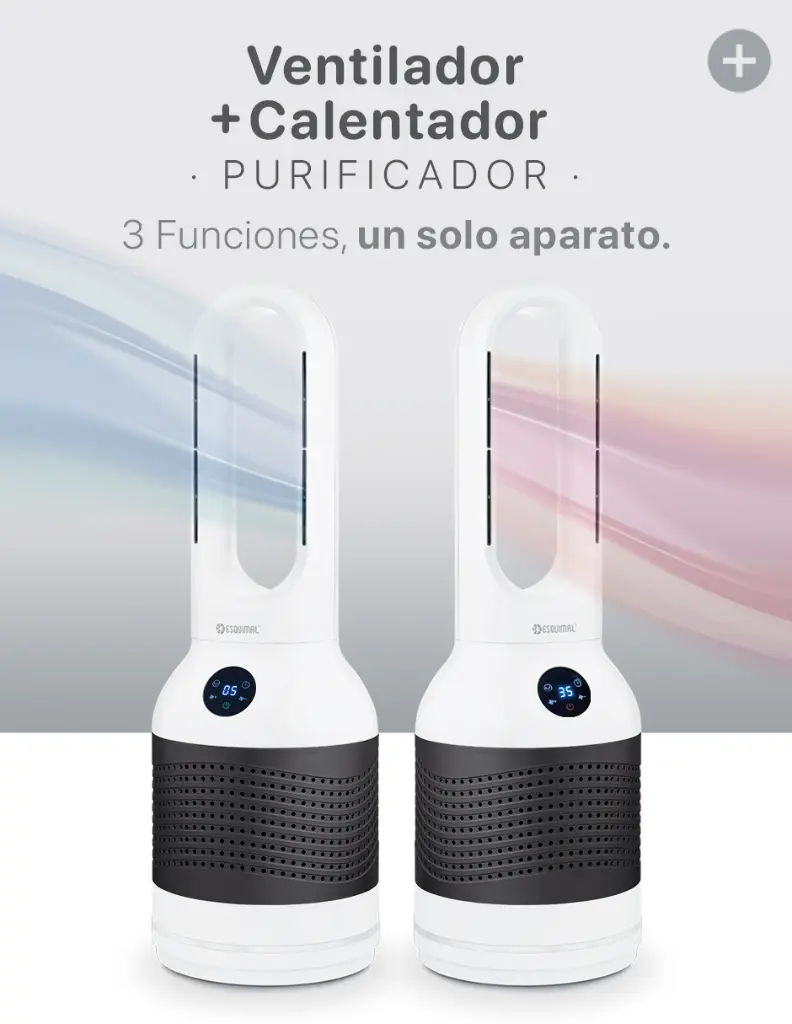 2 AM-021JR-Ventilador-Calentador-Aero-1200-Gris-Oscuro-Funciones-02.webp