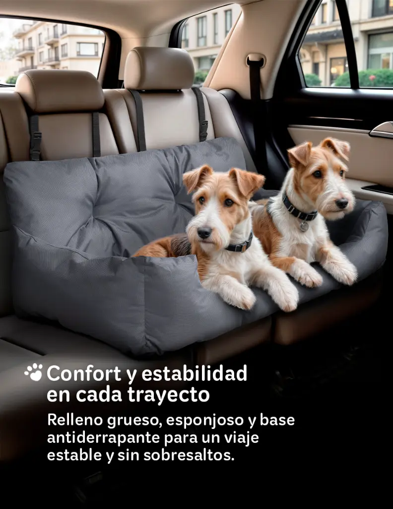 2 Esquimal-Pets-Transportadora-Auto-Perro-Gris-2plazas-Seguridad-Viajes-02.webp