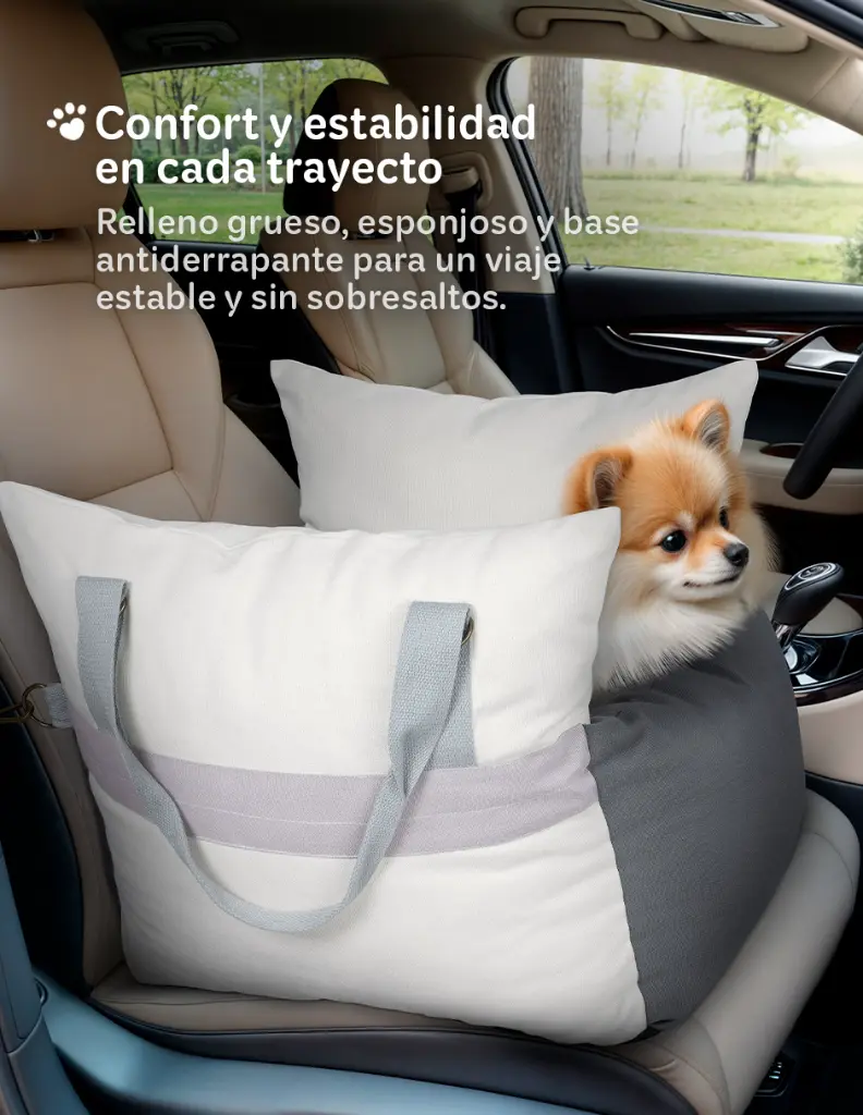 2 Esquimal-Pets-Transportadora-Auto-Perro-Gris-1plaza-Seguridad-viajes-02.webp