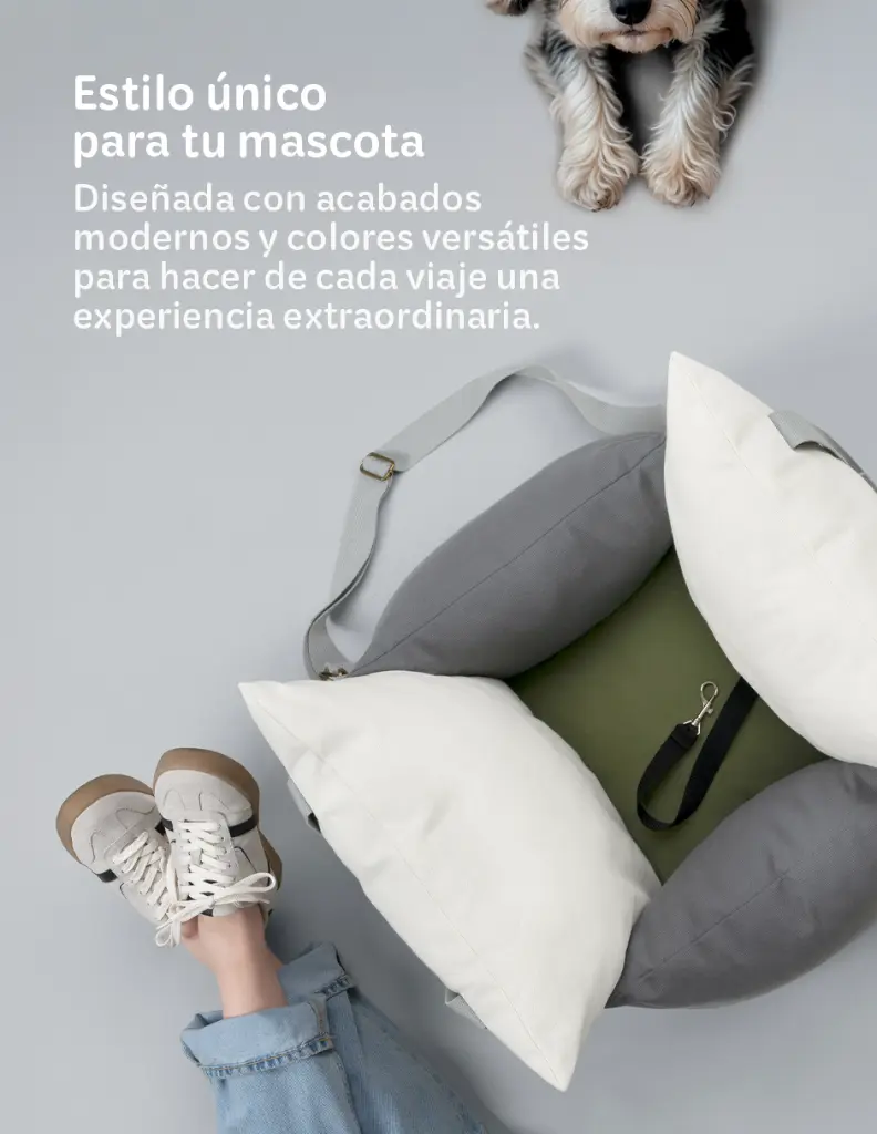 4 Esquimal-Pets-Transportadora-Auto-Perro-Gris-1plaza-Estilo-Moderno-04.webp
