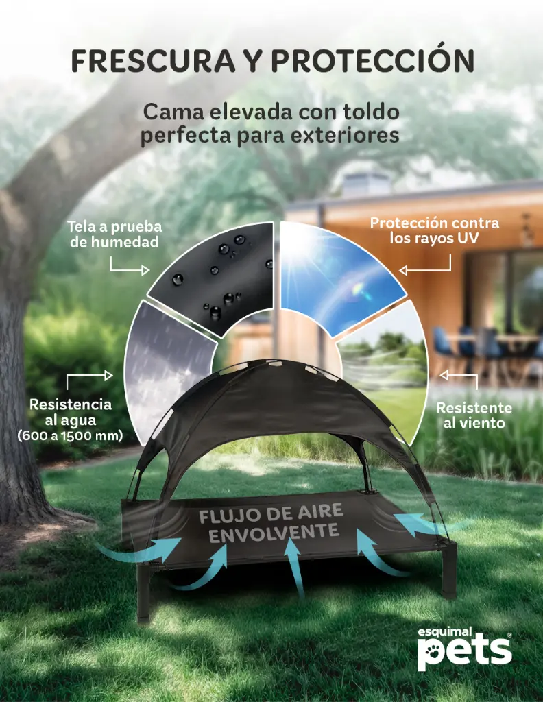 Esquimal-PETS-Cama-Elevada-Domo-Sombra-Protectora-02-MED.webp