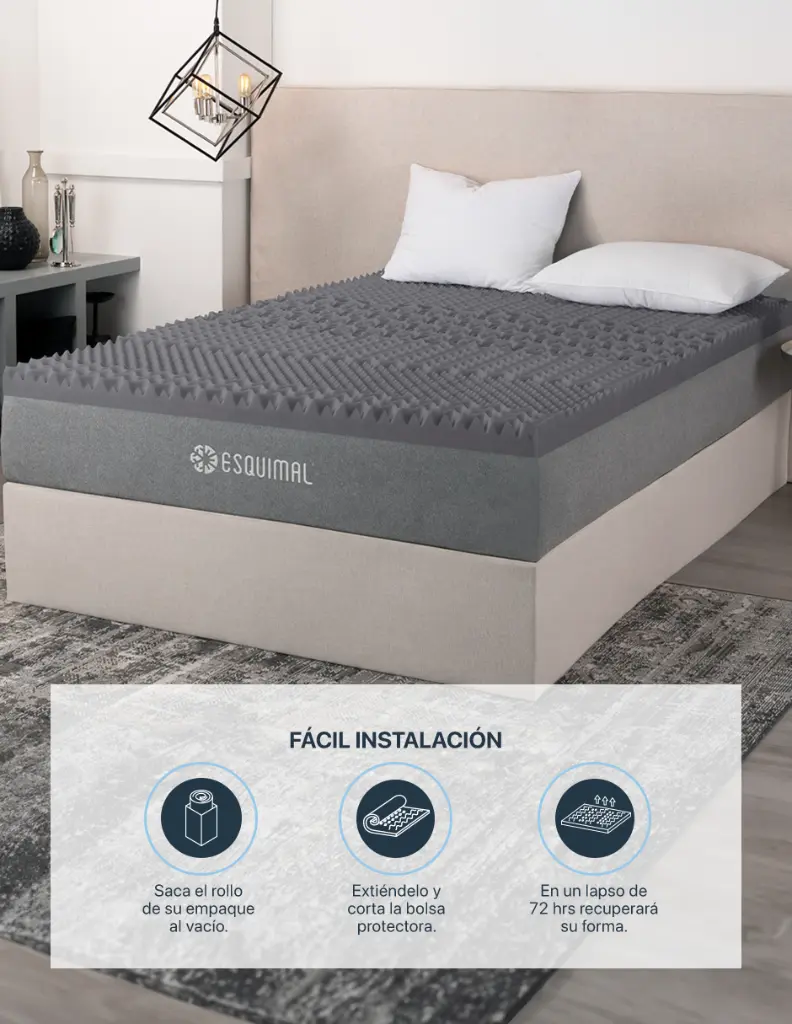 Esquimal-Sobrecolchon-Topper-Gris-Practico-facil-instalacion-06.webp