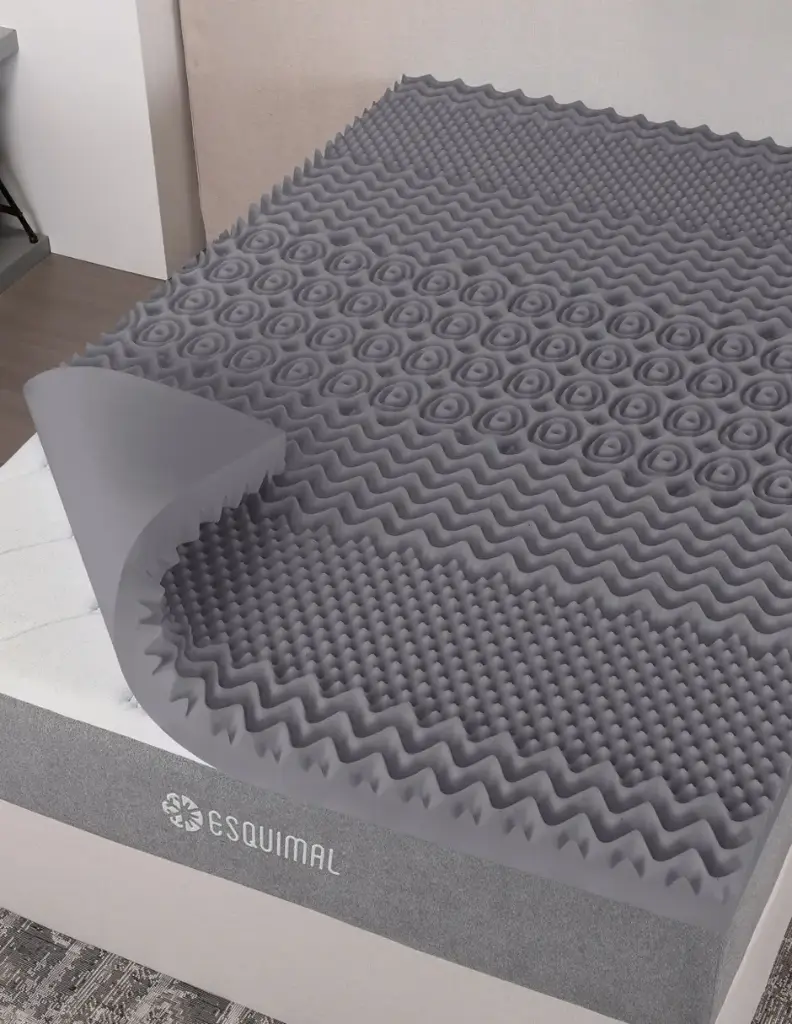 COLCHONETA MEMORY FOAM 7 ZONAS (esq) 7.6 CM