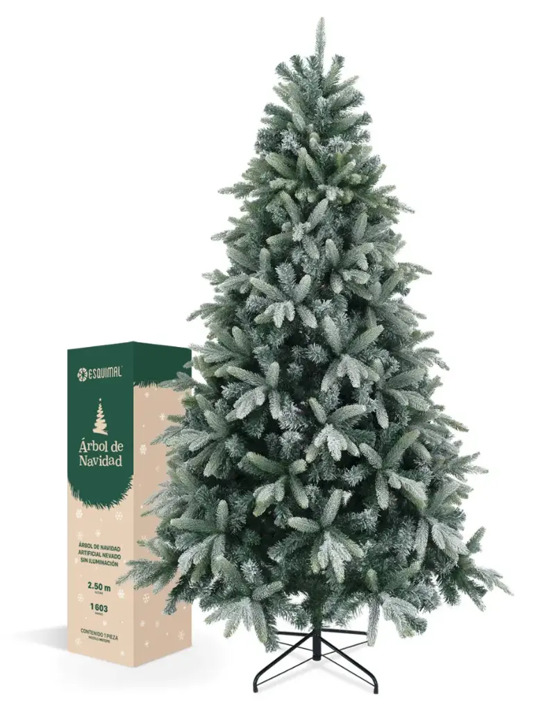 ÁRBOL DE NAVIDAD NEVADO PREMIUM CLÁSICO CEDRO DEL HIMALAYA