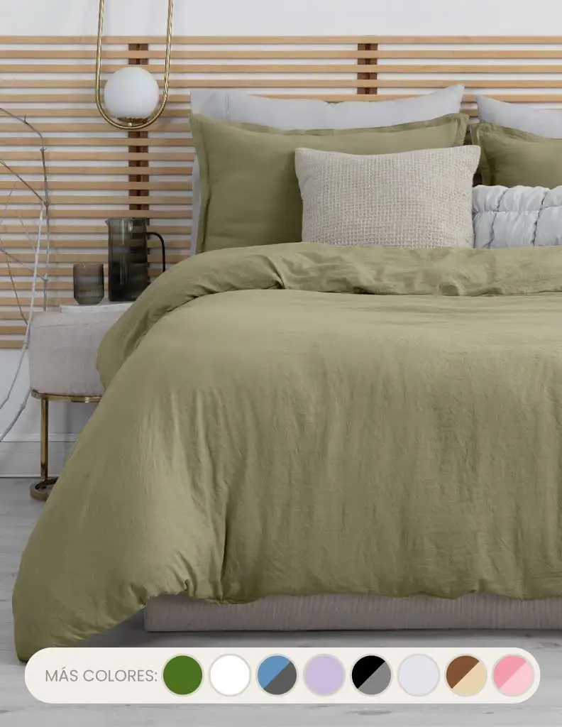 FUNDA DUVET MICROFIBRA PRELAVADA