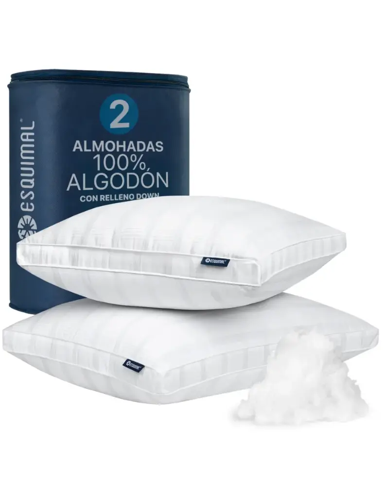 ALMOHADA 100% ALGODÓN DOWN ALTERNATIVE