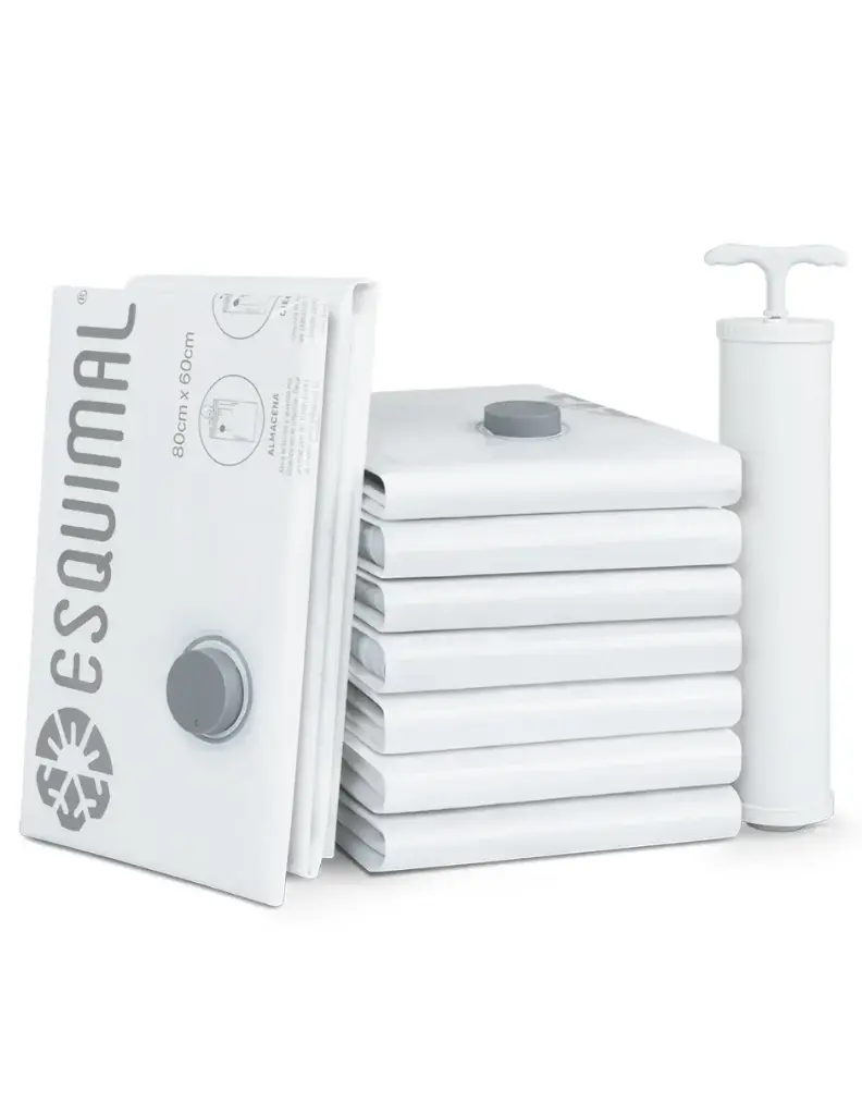 SET 9 BOLSAS DE ALMACENAMIENTO AL VACÍO CON BOMBA DE AIRE