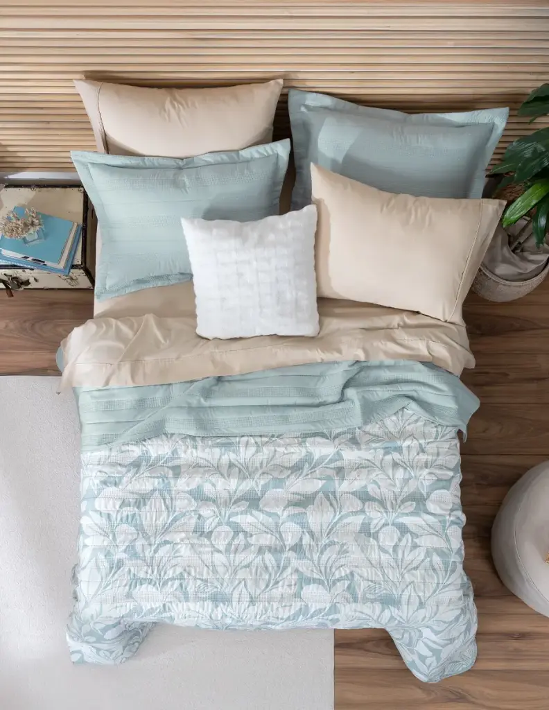 SET DE EDREDÓN PINSONIC + SÁBANAS CALISTA