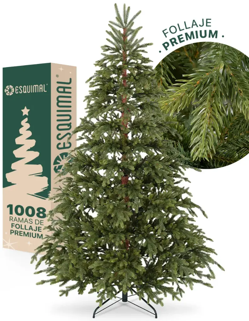 ÁRBOL DE NAVIDAD VERDE CLÁSICO PINO ESCANDINAVO