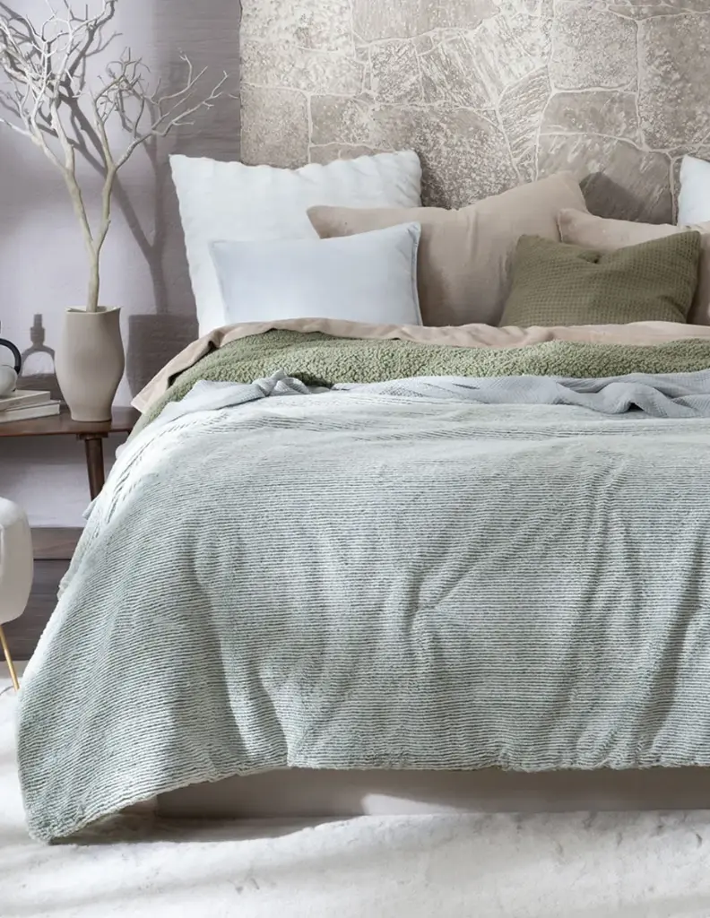 EDREDÓN LUXUS 3D TIPO PIEL Y REVERSO BORREGA