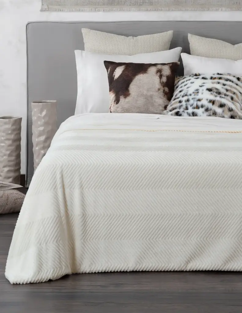 COBERTOR LUXUS TIPO PIEL