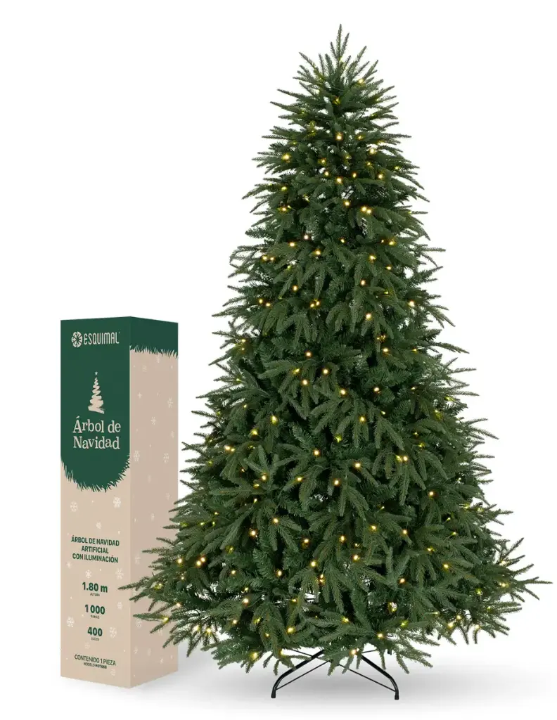 ARBOL DE NAVIDAD 1350 RAMAS C/500 LED