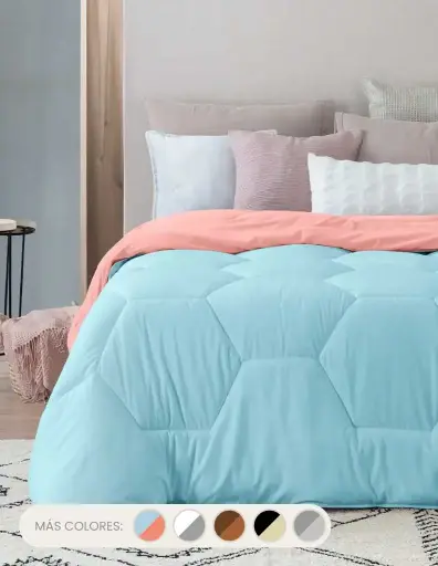 EDREDÓN DUVET HEXAGONAL DOBLE VISTA