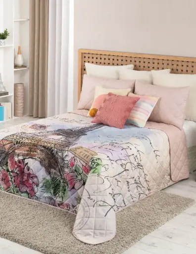 EDREDÓN LIGERO TORRE EIFFEL