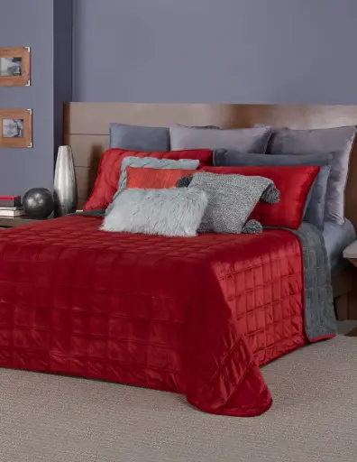 EDREDÓN LUXUS VELVET ESCARLATA