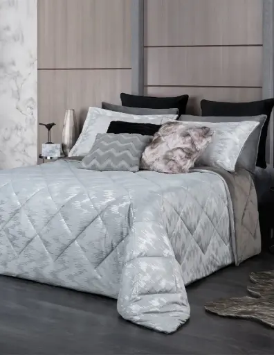 EDREDÓN LUXUS VELVET METÁLICO FARGO