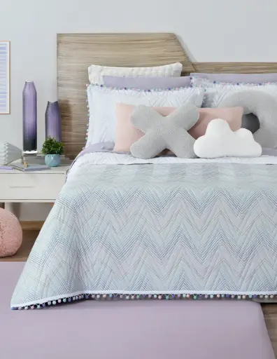 EDREDÓN PINSONIC POMPONES