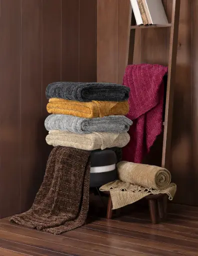 FRAZADA LUXUS CHENILLE