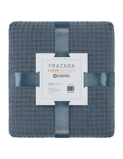 [PM0186637] FRAZADA LUXUS GOFRADO CLÁSICO AURELIO