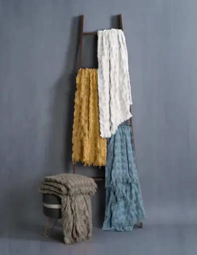 FRAZADA LUXUS GOFRADO SUAVE