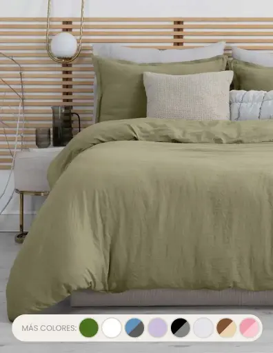 FUNDA DUVET MICROFIBRA PRELAVADA