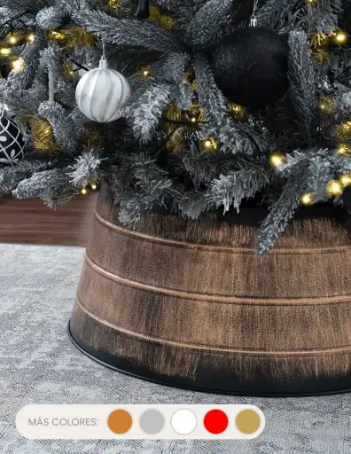 PIE DE ARBOL GALVANIZADO