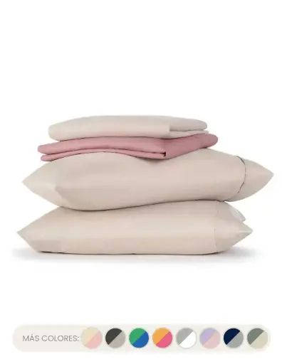 SABANA MICROFIBRA BICOLOR