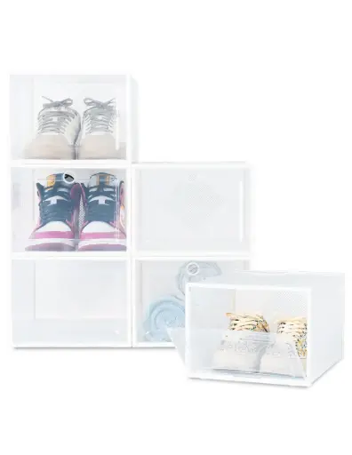 [PM0181140] SET 6 PIEZAS CAJA DE ALMACENAMIENTO APILABLE G