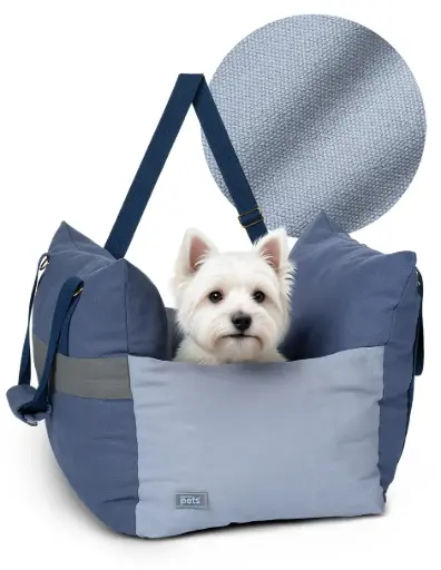 TRANSPORTADORA DE MASCOTA PARA AUTOMOVIL 1 PLAZA M147