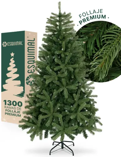 ÁRBOL DE NAVIDAD VERDE OLIVO CLÁSICO CEDRO DEL HIMALAYA