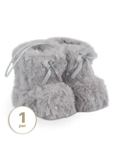 ADORNOS BOTITAS AFELPADAS 2 PIEZAS