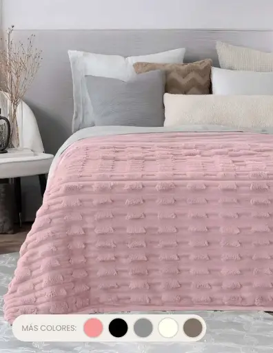 COBERTOR LUXUS TIPO PIEL