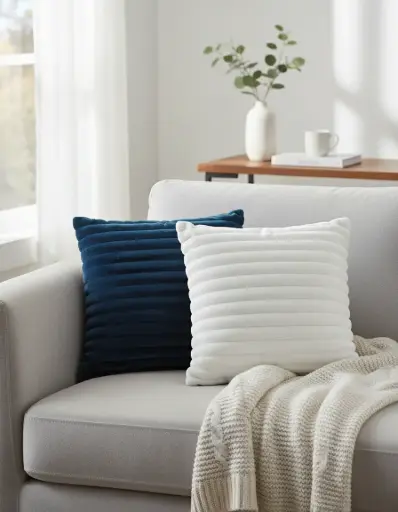 [0709015116] COJÍN LUXUS ACANALADO