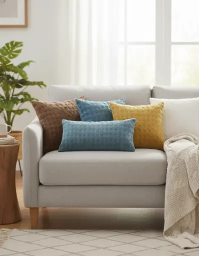 COJIN LUXUS GOFRADO SUTIL