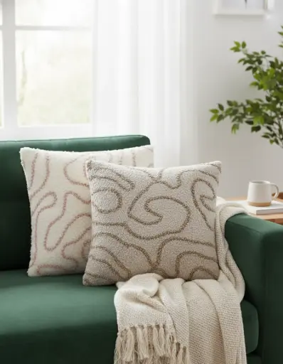 [PM0196889] COJÍN LUXUS BORREGA RIZADA